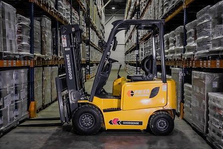  Электрический погрузчик GOODSENSE FB15 1,5т 4,8м 400Ач Арт 400054 низкие цены 