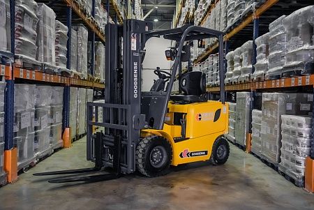  Электрический погрузчик GOODSENSE FB15 1,5т 4,8м 400Ач Арт 400054 низкие цены 